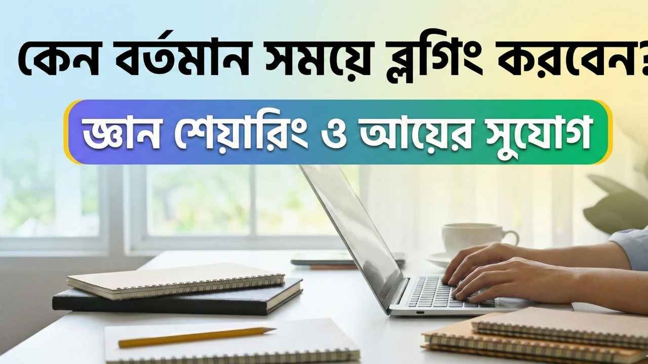কেন বর্তমান সময়ে ব্লগিং করবেন?
