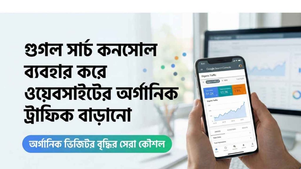 গুগল সার্চ কনসোল ব্যবহার করে ওয়েবসাইটের অর্গানিক ট্রাফিক বাড়ানো